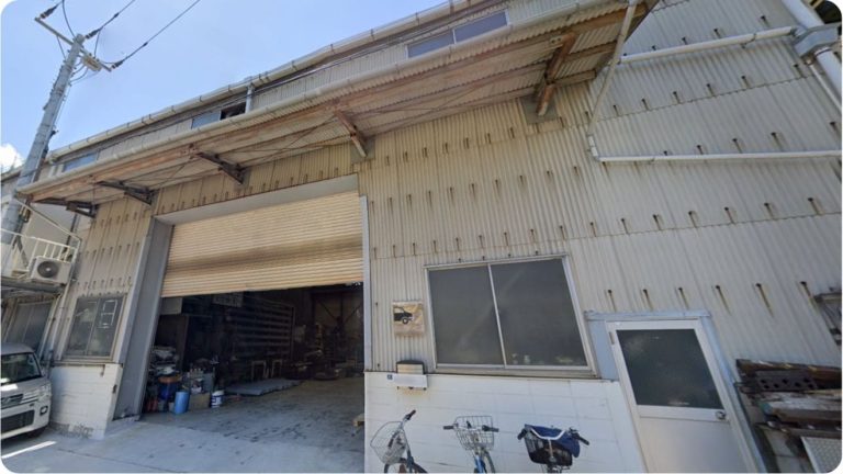 東京都大田区東糀谷五丁目の空き工場