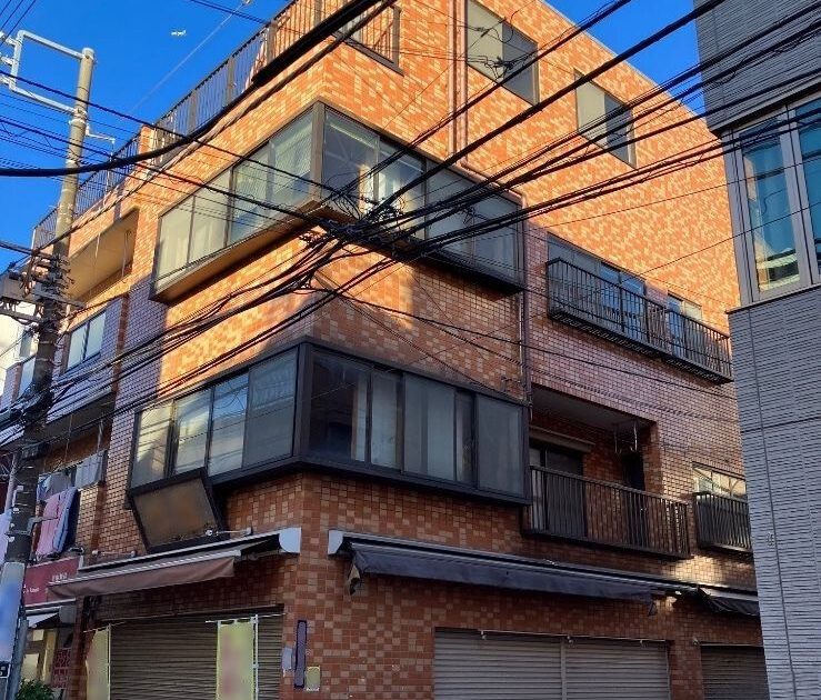 東京都江東区大島七丁目の空きビル