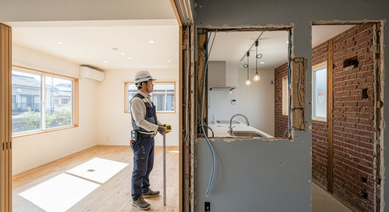 どこまで直せる？再建築不可物件のリフォーム範囲