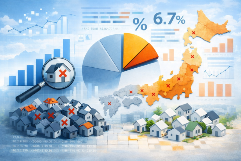 再建築不可物件の現状と統計データ