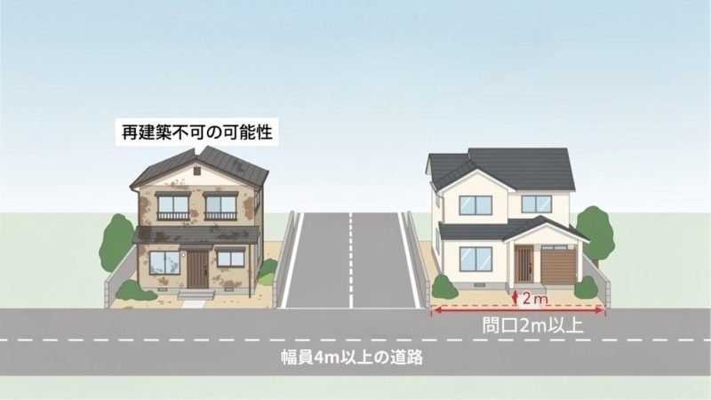 なぜ再建築不可になるのか法的根拠と理由