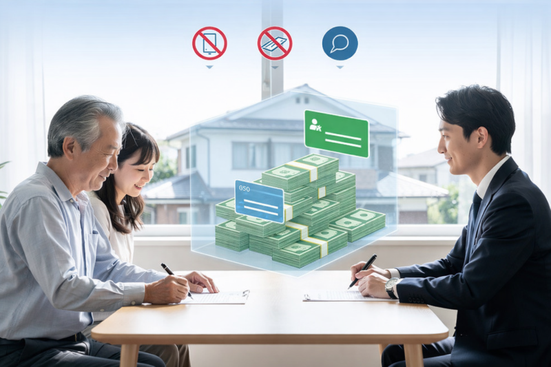 面倒な手続き不要で空き家を現金化する買取サービス