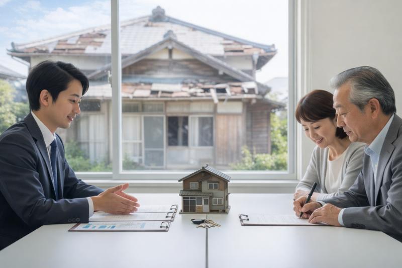 空き家の買取専門店に売却する