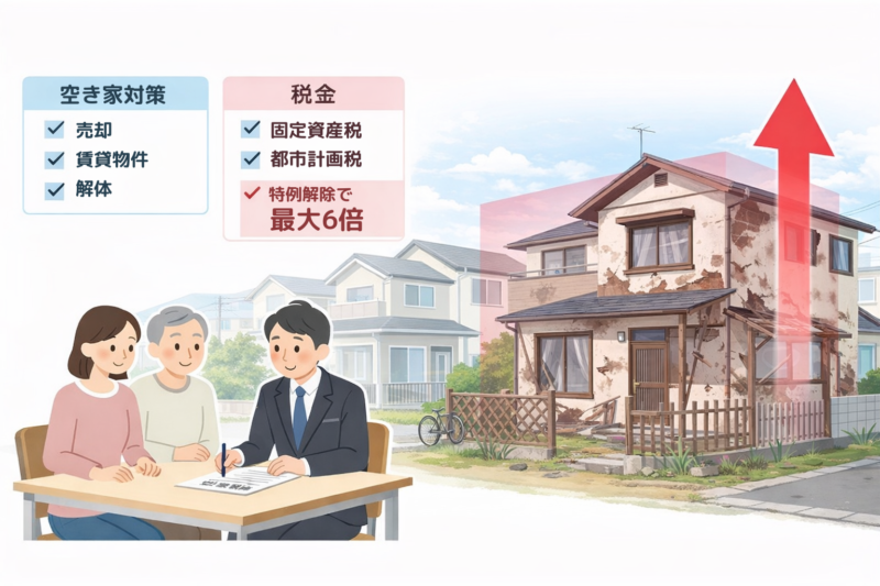 空き家の固定資産税6倍はいつから？回避するための対策と法改正のポイントまとめ