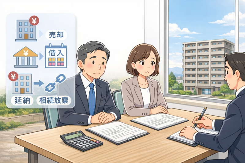 アパートの相続税が払えない時の対処法5選