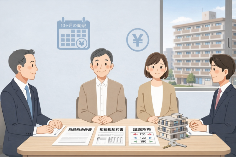 アパートを売却して相続税を払うメリットと注意点