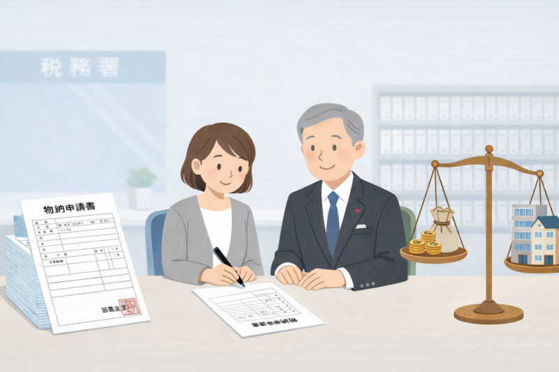 延納や物納を利用するための条件とは