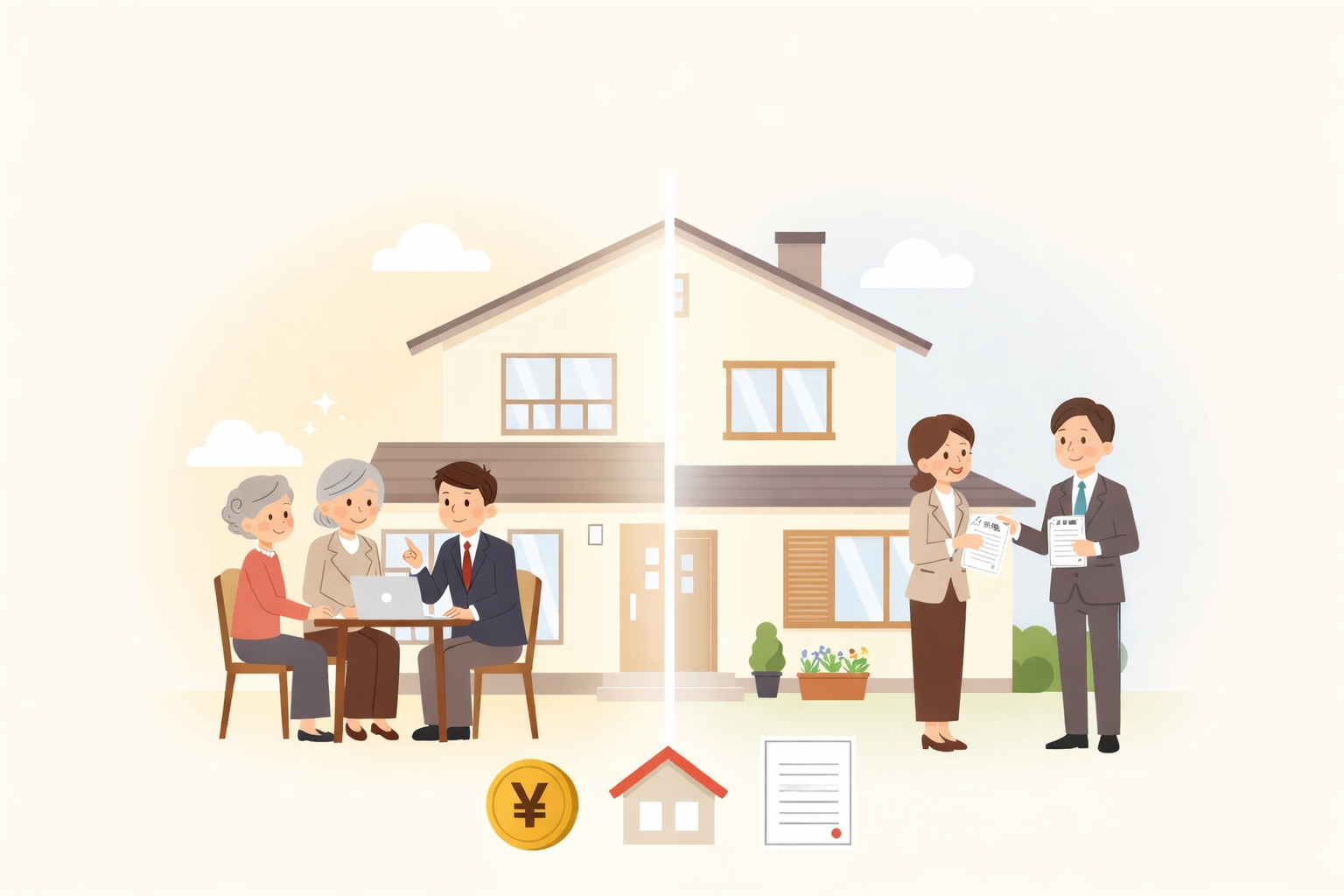 実家の売却はいつが最適？親が元気なうちか相続後かメリット・デメリットを比較