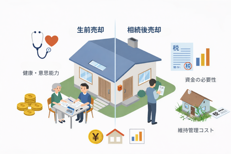 実家の売却タイミングを決める重要な判断基準
