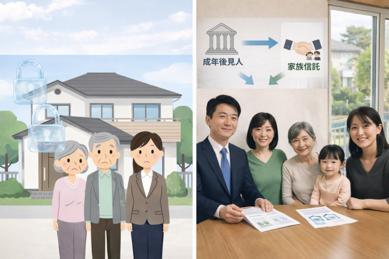 認知症対策として検討すべき家族信託と成年後見制度