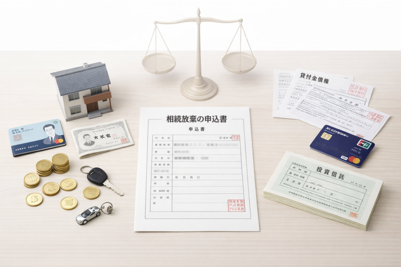 相続放棄をすると預貯金やその他の財産はどうなるのか