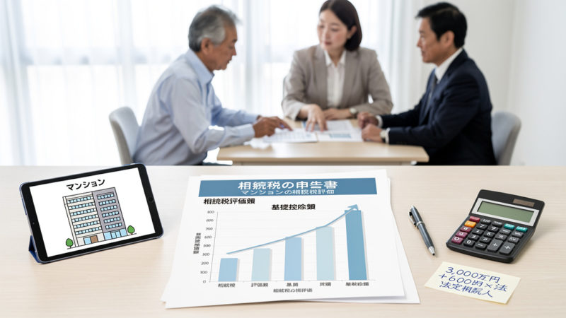 親が住んでいたマンションにかかる相続税の仕組み
