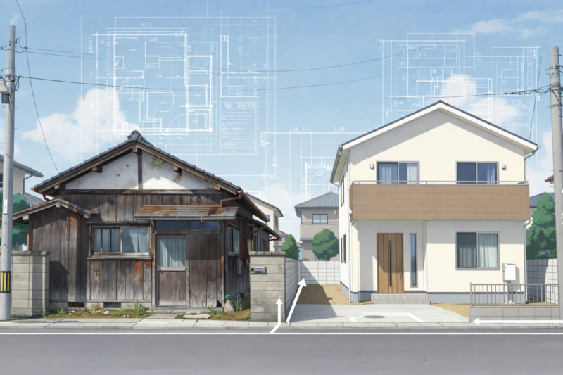 再建築不可でも建て替えを可能にする裏ワザと抜け道