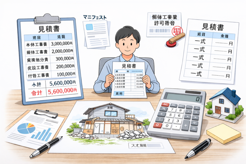 悪徳業者に騙されないための見積書チェックポイント