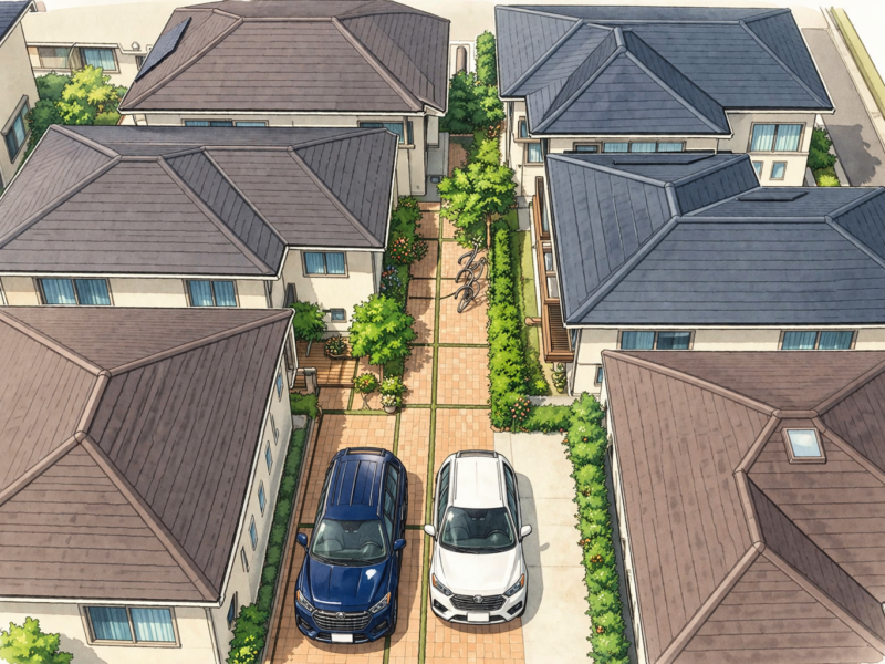 旗竿地を恥ずかしいと思う場合の解決策